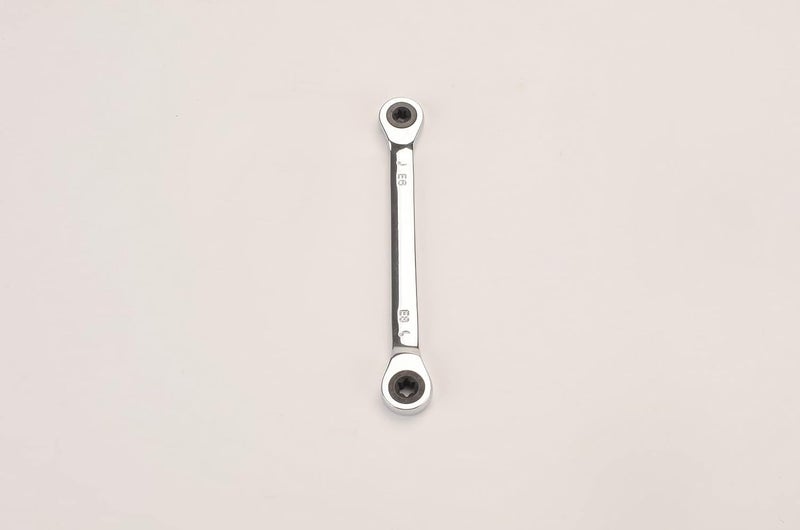 FLZOSPER E-Torx Double Box Ratcheting Wrench, E6x E8，Heavy Duty CR-V Box Ratchet Gear Spanner - Image 3
